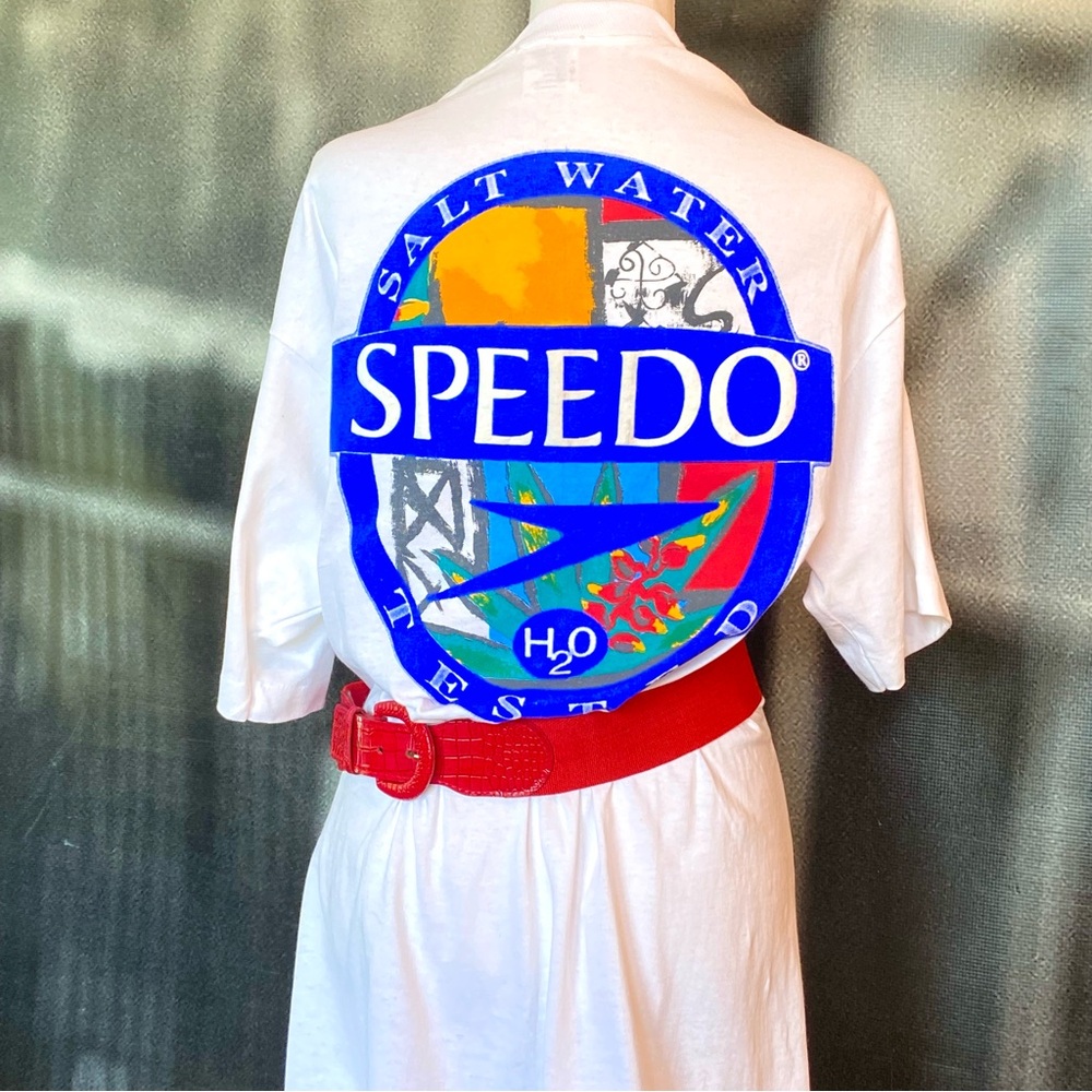 Speedo, new with tag from Marshall Fields, vintage. perfect for a cover up too.